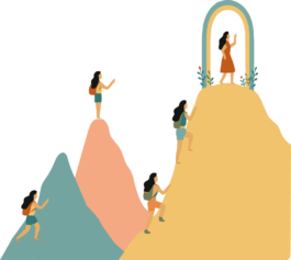 Illustrazione - metafora del percorso psicologico 